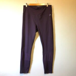 Dark Aubergine Yoga Pants